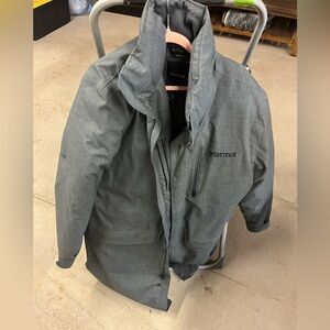 Marmot Down Parka Trench Jacket